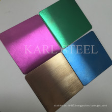 Hi-Quality Stainless Steel Hairline Sheet for Decoration Materials